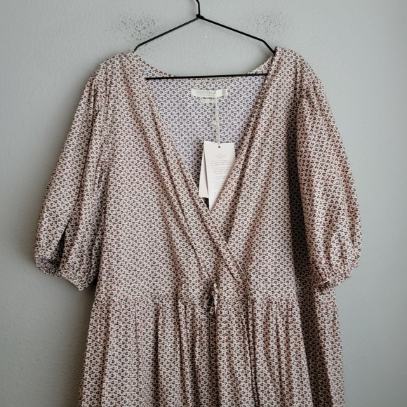 Christy Dawn Dahlia Dress Extended in Geo Ditsy Cream size 3X NWT - Picture 4 of 10
